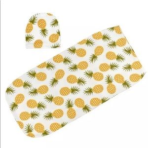 New swaddle and hat set